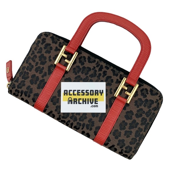 FENDI Mini Leopard Handbag - Picture 2 of 12